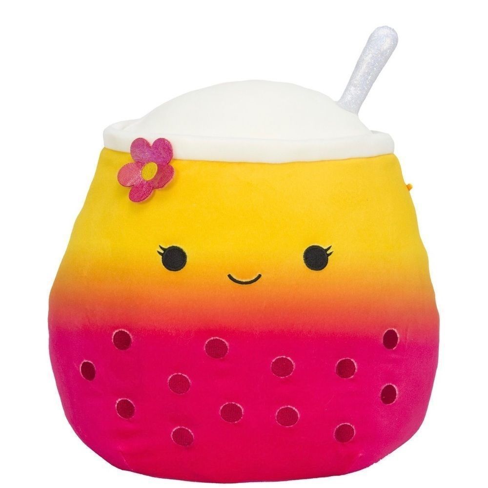 Squishmallow Bergit The Boba Tea 12in